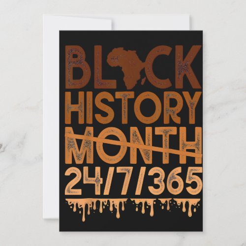 Black History Month 2023 Black History 365  Invitation