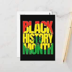 BLACK HISTORY MONTH 2026 POSTCARD