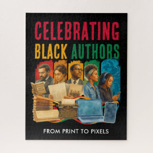Black History Month 2027 Celebrating Black Authors Jigsaw Puzzle