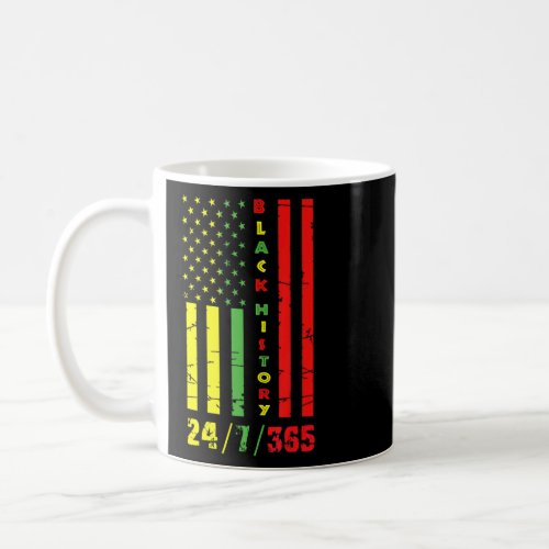 Black History Month 247365 African American Flag B Coffee Mug