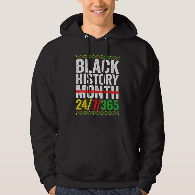 Black History Month 247365 African American Melani Hoodie (Front)