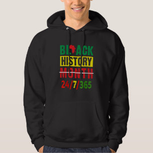 Black History Month 247365 African American Melani Hoodie