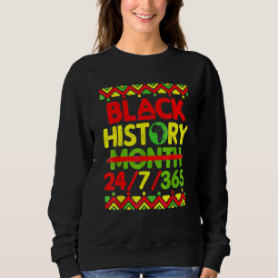 Black History Month 247365 African American Melani Sweatshirt