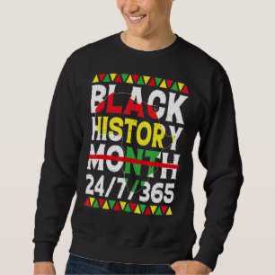 Black History Month 247365 African American Melani Sweatshirt