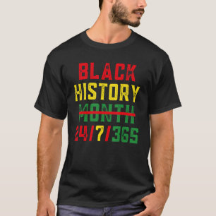 Black History Month 247365 African American Melani T-Shirt