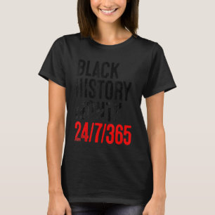 Black History Month 247365 African Melanin Black H T-Shirt