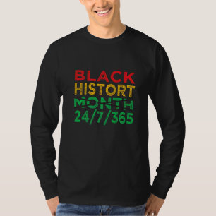Black History Month 247365 African Melanin Black T-Shirt
