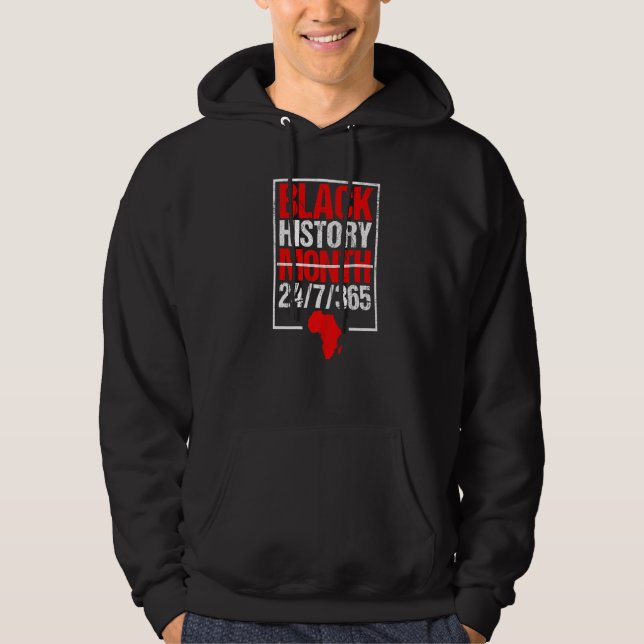 Black History Month 247365 Black History Month 202 Hoodie (Front)