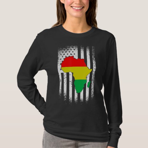 Black History Month 247365 Pride African American T_Shirt