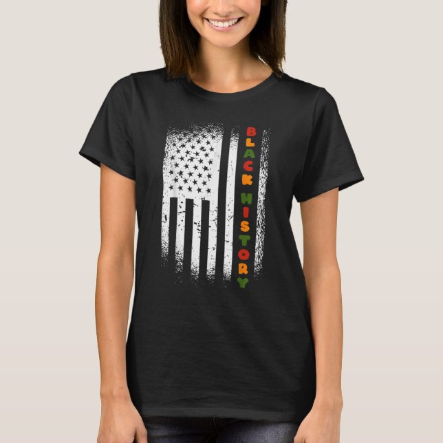 Black History Month 247365 Pride African American_ T-Shirt (Front)