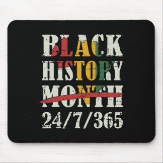 Black History Month 247365 With African Map Flag  Mouse Pad