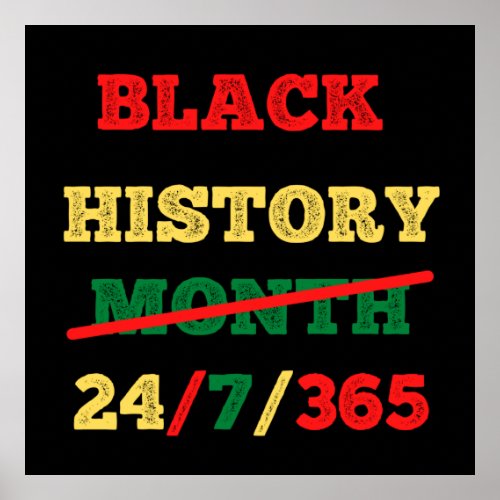 Black History Month 247365 _ Black History Poster