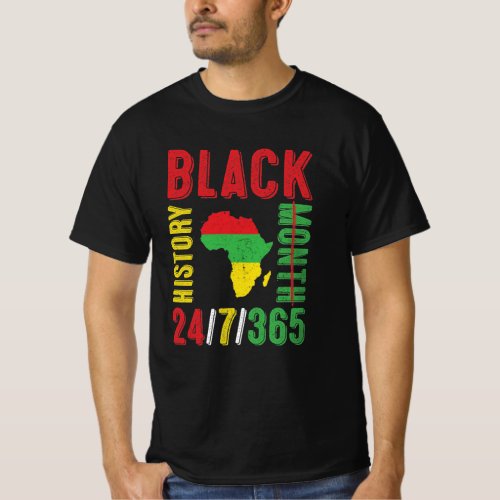 Black History Month 247365 T_Shirt