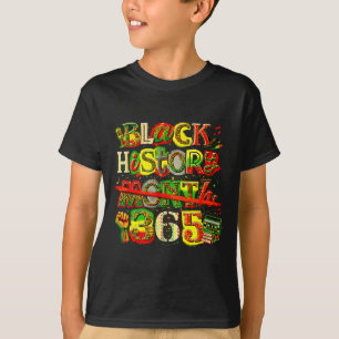 Black history month 365 retro cultural pride T-Shirt