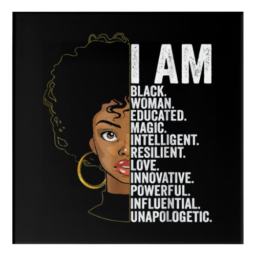 Black History Month Acrylic Print