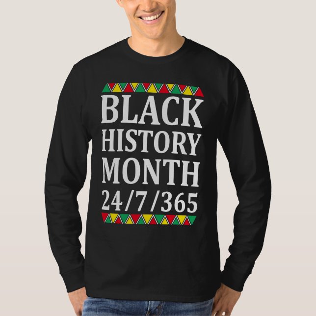 Black History Month African American  1 T-Shirt (Front)