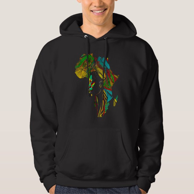 Black history month  African American Ancestors' r Hoodie (Front)