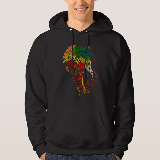Black history month  African American Ancestors' r Hoodie (Front)