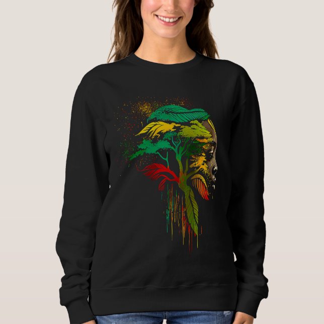 Black history month  African American Ancestors' r Sweatshirt (Front)