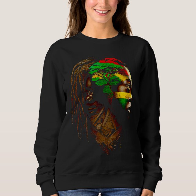 Black history month  African American Ancestors' r Sweatshirt (Front)