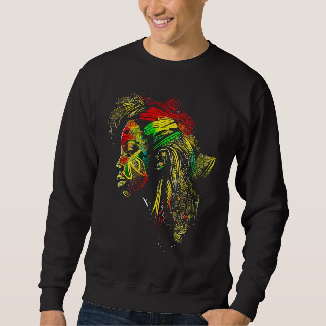 Black history month  African American Ancestors' r Sweatshirt (Front)