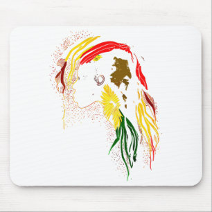 Black History Month African American Ancestors R T Mouse Pad