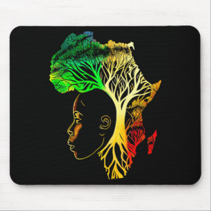 Black History Month African American Ancestors R T Mouse Pad