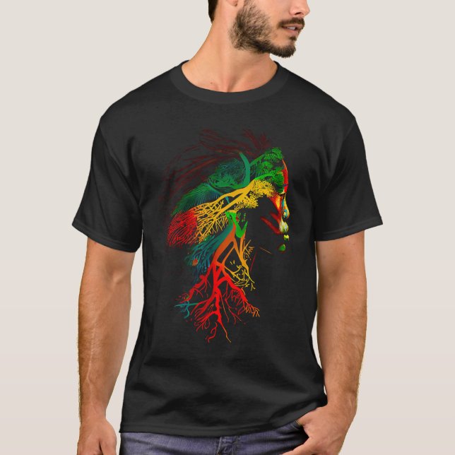 Black history month  African American Ancestors' r T-Shirt (Front)