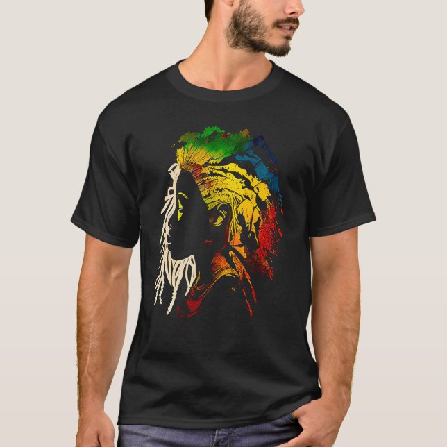 Black history month  African American Ancestors' r T-Shirt (Front)