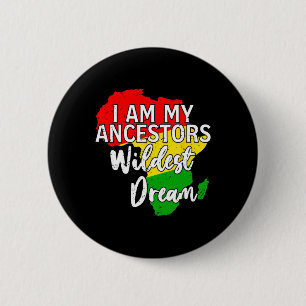 Black History Month African American Blm Juneteent Button
