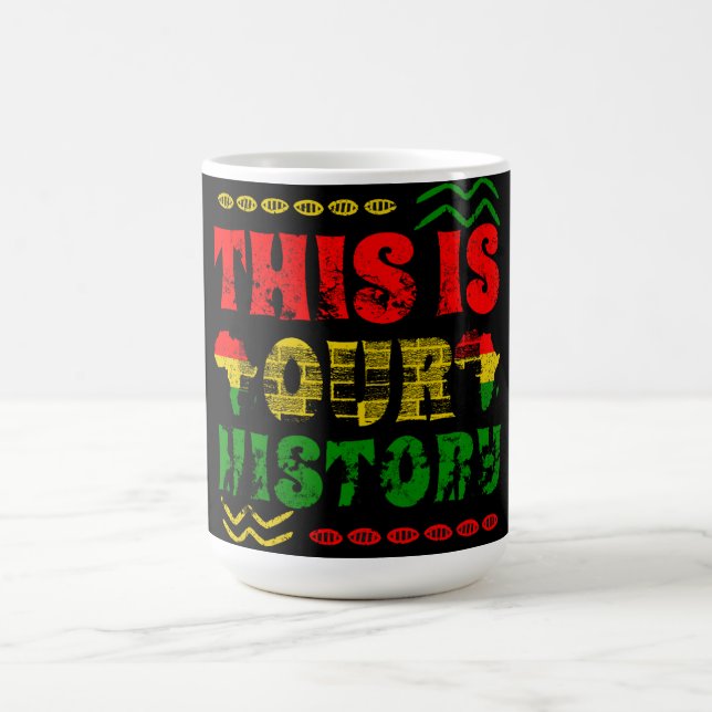 Black History Month, African american Coffee Mug (Center)