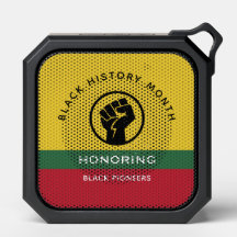 Black History Month African American Curved Text