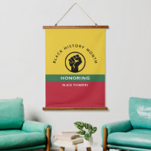Black History Month African American Curved Text