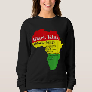 Black History Month African American Male Sweatshirt