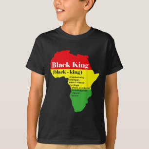 Black History Month African American Male T-Shirt