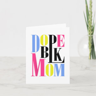 Black History Month African American Mothers Day 1 Card