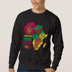 Black History Month African American Pride Black H Sweatshirt