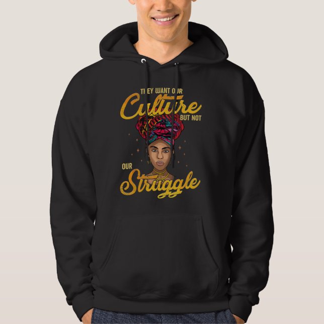 Black History Month African American s For Women Hoodie (Front)