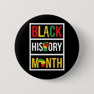 Black History Month - African Civil Rights Empower Button