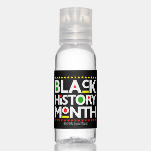 black history month African melanin bruh sista  Hand Sanitizer