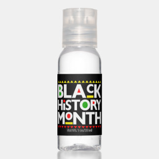 black history month African melanin bruh sista  Hand Sanitizer