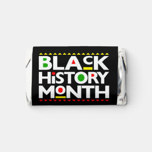 black history month African melanin bruh sista  Hershey's Miniatures