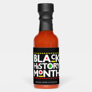 black history month African melanin bruh sista  Hot Sauces