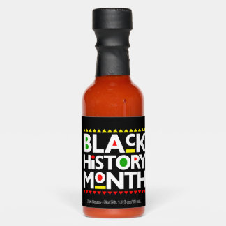 black history month African melanin bruh sista  Hot Sauces