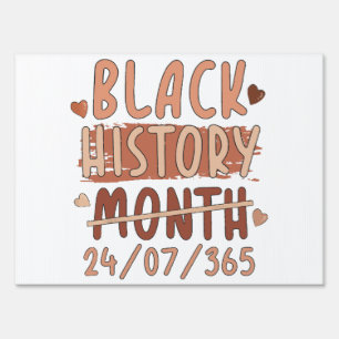 Black History Month Afro Melanin Black Women Afro Sign