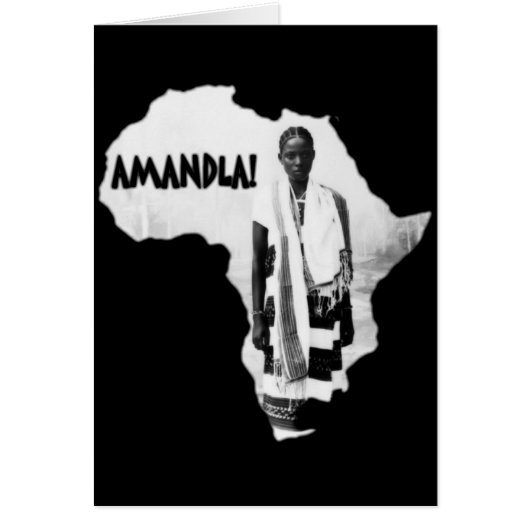 Black History Month - AMANDLA! (Front)