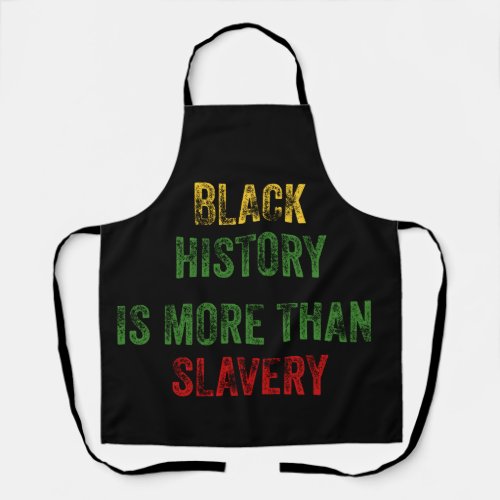 Black History Month Apron