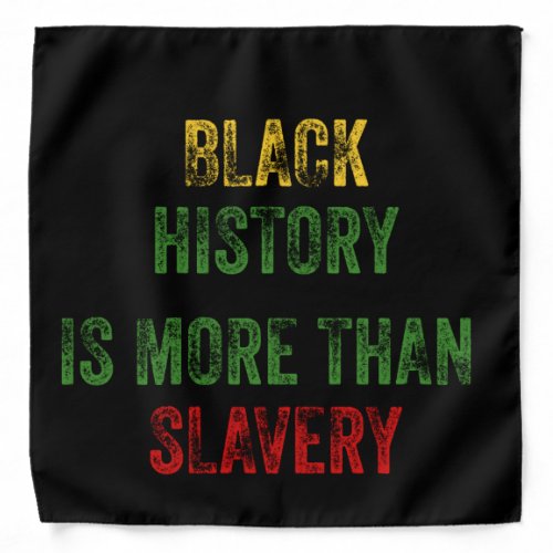 Black History Month Bandana