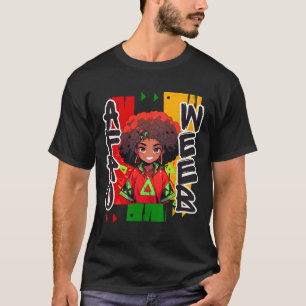 Black History Month - Beware My Ancestors - Afro W T-Shirt