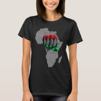 Black History Month BHM Afro Pride Hand Fist Black